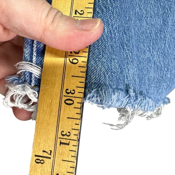 Reformation Jeans Val 90s Mid Rise Straight Leg Jeans Size 32 Colorado Wash - Picture 7 of 8